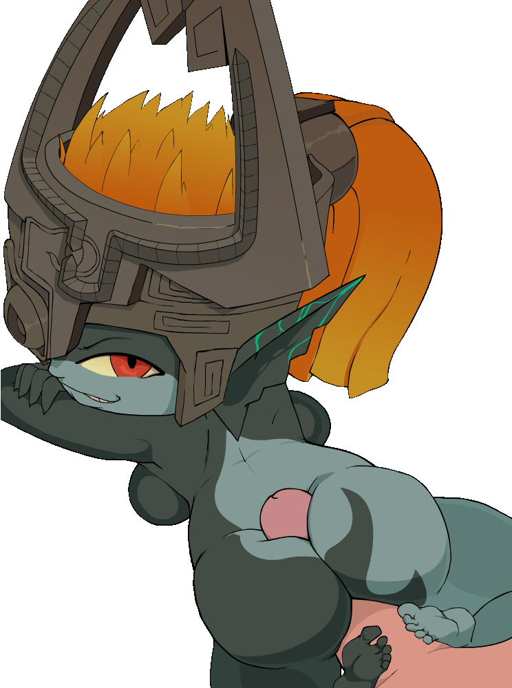 Midna Hot-dogging