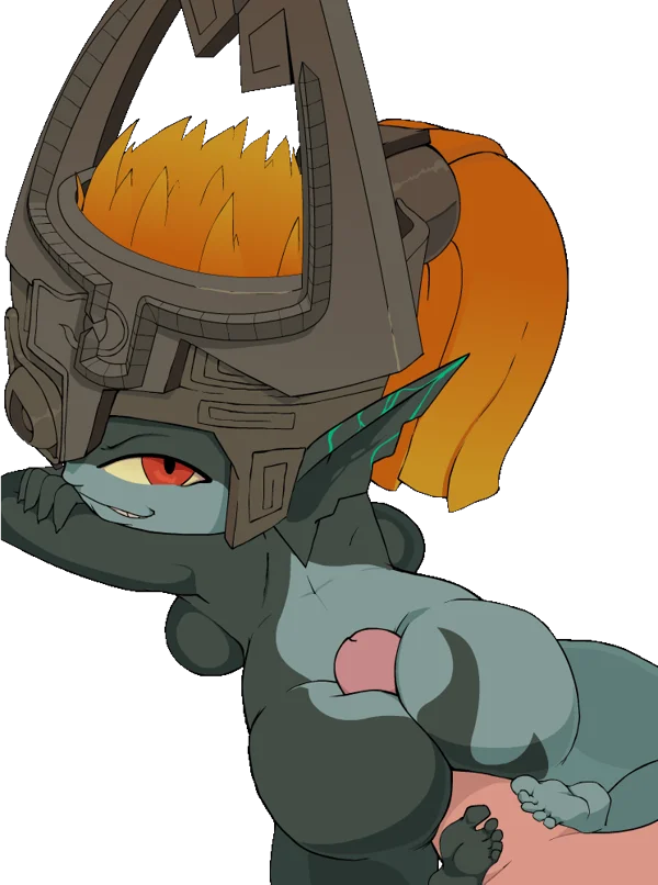 Midna Hot-dogging