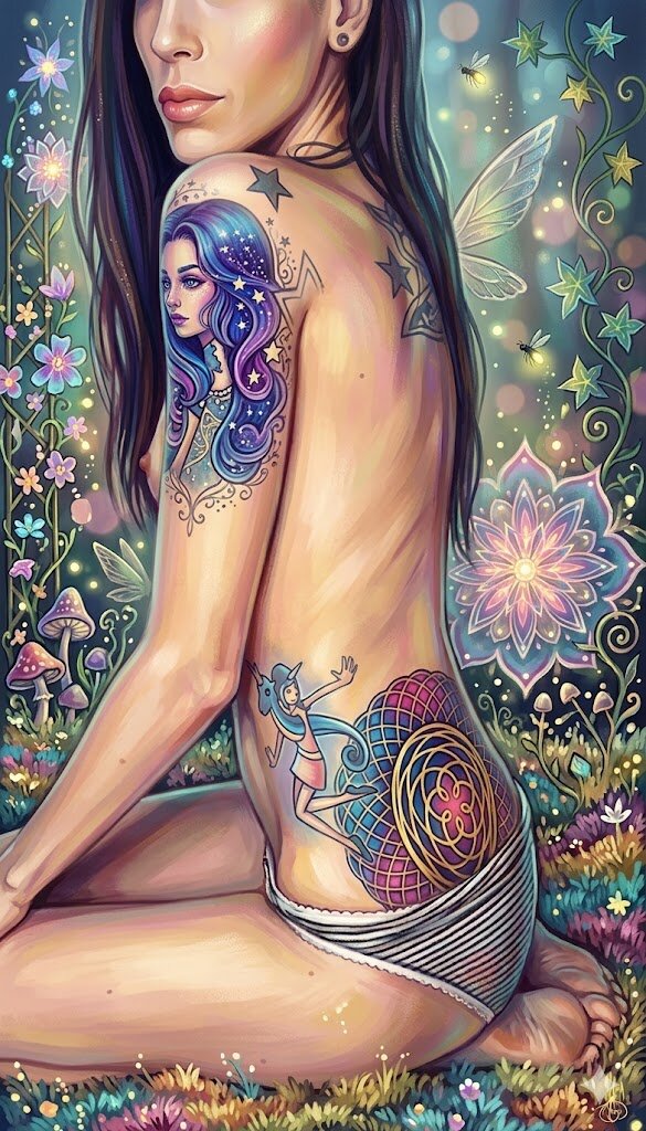 Ai Generated Art Cartoon Nude Art