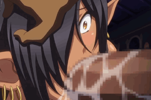 Wide Eyed Elf Swallows Load