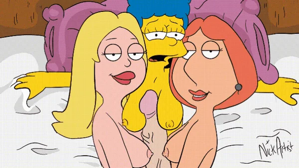 Francine, Marge, And Lois Tit
