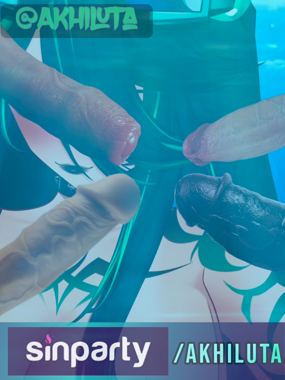 ASMR Anime Big Tits Bukkake