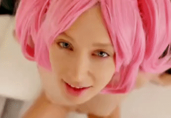 Pink Haired Hentai Slut