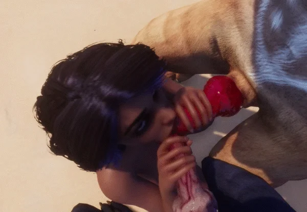 Big Ass Chick Sucks Like