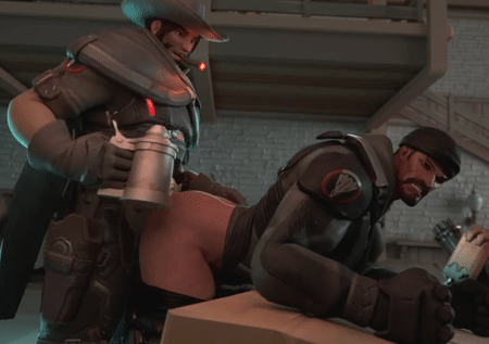 Mcree Fucks Gabriel - Overwatch