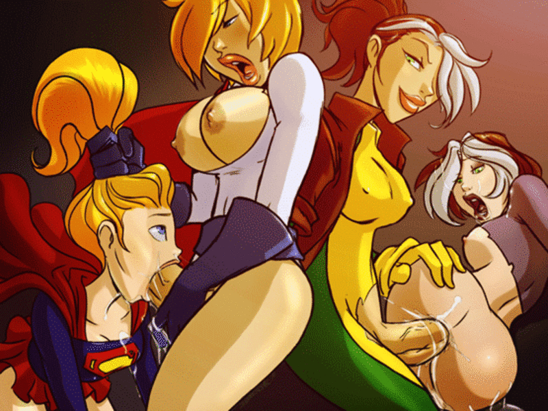 Powergirl Facefucking Supergirl And Rogue