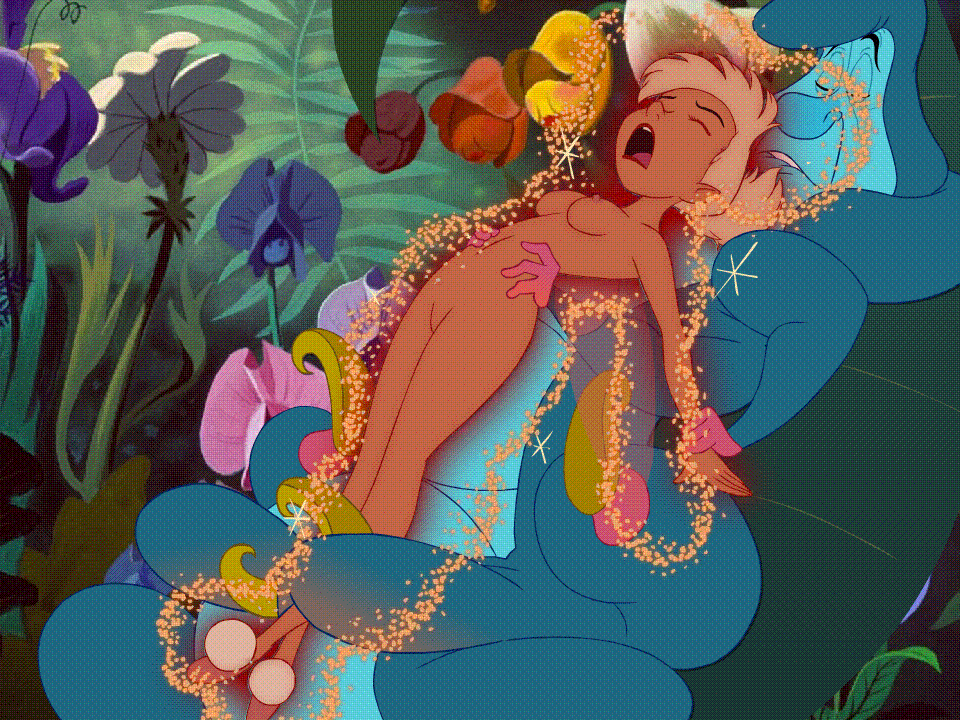 Caterpillar Rubs Tinkerbell The Wrong
